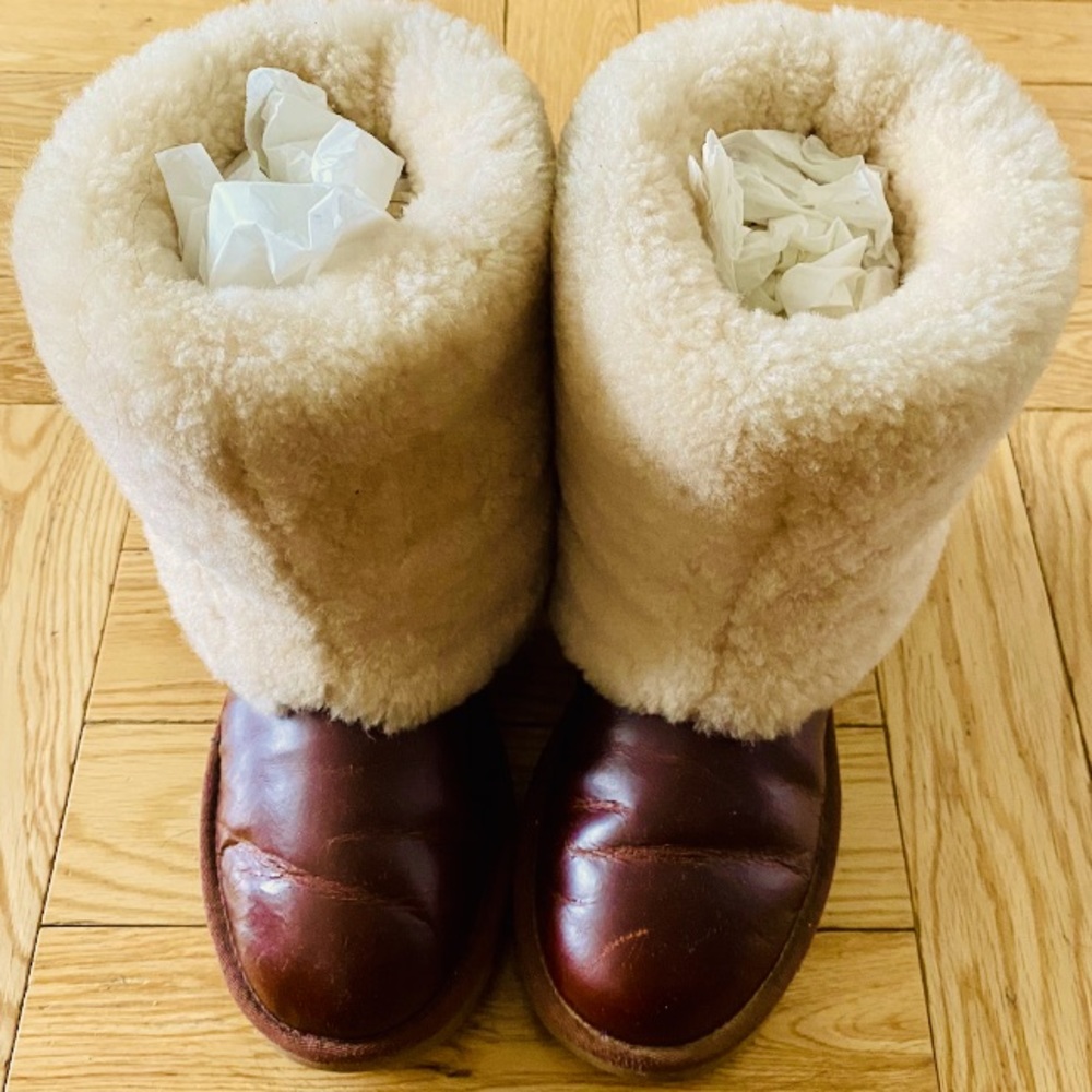 *Rare* UGG Australia Patten Shearling Boots